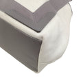 Load image into Gallery viewer, Balenciaga Grey / Ivory Canvas Logo Cabas Tote Bag
