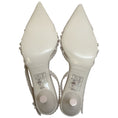 Load image into Gallery viewer, Jonathan Simkhai Ivory Leather Open Weave Slingback Pumps