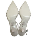 Load image into Gallery viewer, Jonathan Simkhai Ivory Leather Open Weave Slingback Pumps