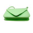 Load image into Gallery viewer, Bottega Veneta Wasabi Calfskin Mount Envelope Bag