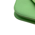 Load image into Gallery viewer, Bottega Veneta Wasabi Calfskin Mount Envelope Bag