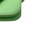 Load image into Gallery viewer, Bottega Veneta Wasabi Calfskin Mount Envelope Bag