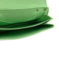 Load image into Gallery viewer, Bottega Veneta Wasabi Calfskin Mount Envelope Bag
