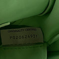 Load image into Gallery viewer, Bottega Veneta Wasabi Calfskin Mount Envelope Bag