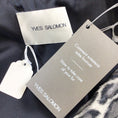 Load image into Gallery viewer, Yves Salomon Grey / Black Leopard Printed Silk Lined Goat Fur Coat