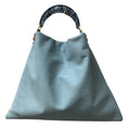 Load image into Gallery viewer, Marni Light Blue Medium Venice Leather Hobo Bag