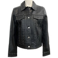 Load image into Gallery viewer, The Kooples Black Leather Jacket with Studs