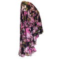 Load image into Gallery viewer, Giambattista Valli Black / Pink Floral Printed Silk Blouse
