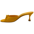 Load image into Gallery viewer, Manolo Blahnik Deep Yellow Pertinanu Sandals
