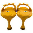 Load image into Gallery viewer, Manolo Blahnik Deep Yellow Pertinanu Sandals