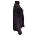 Load image into Gallery viewer, Maison Ullens Brown Long Sleeved Cashmere and Silk Knit Turtleneck Sweater