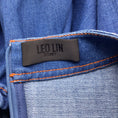 Load image into Gallery viewer, Leo Lin Blue Cut-Out Detail Sleeveless Denim Dress
