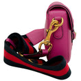 Load image into Gallery viewer, Gucci Pink Leather Lady Web Shoulder Bag