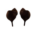 Load image into Gallery viewer, Manolo Blahnik Brown Pointed Toe Suede Leather Pumps