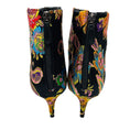 Load image into Gallery viewer, Alexandre Birman Black Multi Floral Jacquard Satin Ankle Boots