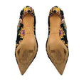 Load image into Gallery viewer, Alexandre Birman Black Multi Floral Jacquard Satin Ankle Boots