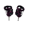 Load image into Gallery viewer, Tom Ford Purple Knot Detail Satin Caged Sandals