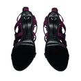 Load image into Gallery viewer, Tom Ford Purple Knot Detail Satin Caged Sandals