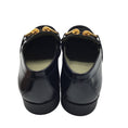 Load image into Gallery viewer, Bottega Veneta Black / Gold Hardware Leather Madame Loafers

