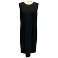 Load image into Gallery viewer, Lafayette 148 New York Black Finesse Crepe Sheath Dress