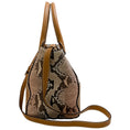 Load image into Gallery viewer, Prada Peach Ombre Snakeskin / Leather Tote