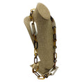 Load image into Gallery viewer, Hermes La Ligne Corne Horn Line Brown Horn Necklace