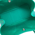 Load image into Gallery viewer, Hermes 2024 Green Garden Party 30 Satchel