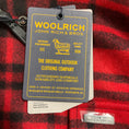 Load image into Gallery viewer, Woolrich Red Plaid Wool Cape with Belt