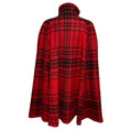 Load image into Gallery viewer, Woolrich Red Plaid Wool Cape with Belt