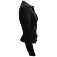 Load image into Gallery viewer, 3.1 Phillip Lim Black Cotton Sculpted Moto Jacket