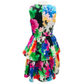 Load image into Gallery viewer, Sara Roka White / Blue Multi Floral Printed Elsy Dress