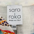 Load image into Gallery viewer, Sara Roka White Multi Linen Candely Dress