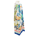 Load image into Gallery viewer, Sara Roka White Multi Linen Candely Dress