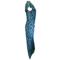 Load image into Gallery viewer, Veronica Beard Turquoise Brynlee Silk Gardenia Midi Dress
