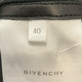 Load image into Gallery viewer, Givenchy Black Draped One Shoulder Stretch Lambskin Leather Mini Dress