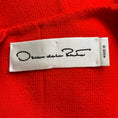 Load image into Gallery viewer, Oscar de la Renta Red Flared Wool Crepe Swing Dress