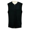 Load image into Gallery viewer, Akris Black Zip Front Sleeveless Cashmere Knit Sweater