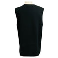 Load image into Gallery viewer, Akris Black Zip Front Sleeveless Cashmere Knit Sweater