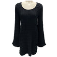 Load image into Gallery viewer, Loulou Studio Black Aisala Knit Mini Dress