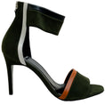 Load image into Gallery viewer, Pierre Hardy Multi Khaki Suede Altissimo Pumps