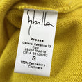 Load image into Gallery viewer, Sybilla Yellow Long Sleeved Cashmere Knit Turtleneck Sweater