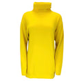 Load image into Gallery viewer, Sybilla Yellow Long Sleeved Cashmere Knit Turtleneck Sweater