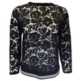 Load image into Gallery viewer, Valentino Black Long Sleeved Lace Top
