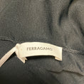 Load image into Gallery viewer, Ferragamo Black Cowl Neck Long Sleeved Jersey Maxi Dress