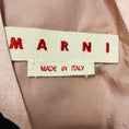 Load image into Gallery viewer, Marni Pink / Grey Multi Leaf Print Sleeveless Midi Dress