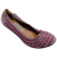 Load image into Gallery viewer, Salvatore Ferragamo Lilac Suede Flats with Ribbon Detail