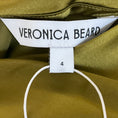 Load image into Gallery viewer, Veronica Beard Moss Green Tam Sleeveless Silk Satin Top