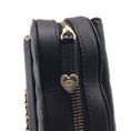 Load image into Gallery viewer, Chanel Black 2022 Quilted Lambskin Leather Mini Heart Handbag / Belt Bag
