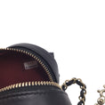 Load image into Gallery viewer, Chanel Black 2022 Quilted Lambskin Leather Mini Heart Handbag / Belt Bag