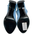 Load image into Gallery viewer, Pierre Hardy Blue Suede Caress Peep Toe Shooties with Ankle Strap